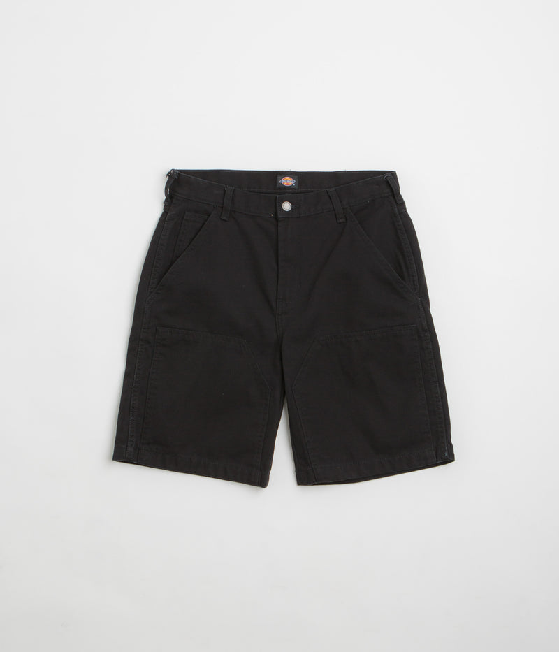 Dickies Duck Canvas Chap Shorts in Stone Washed Black