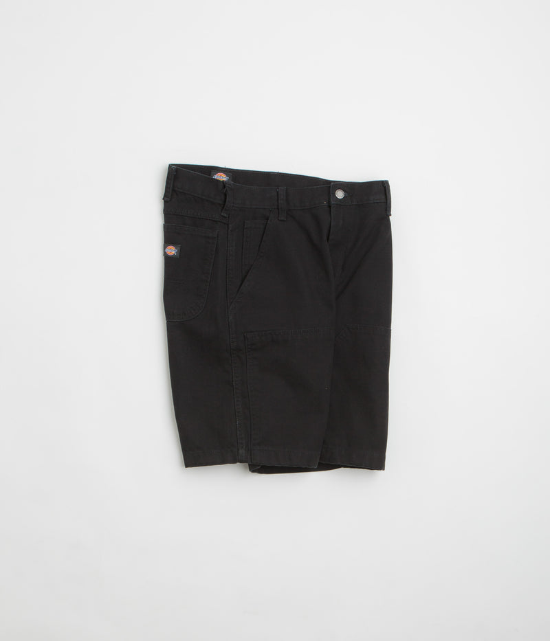Dickies Duck Canvas Chap Shorts in Stone Washed Black