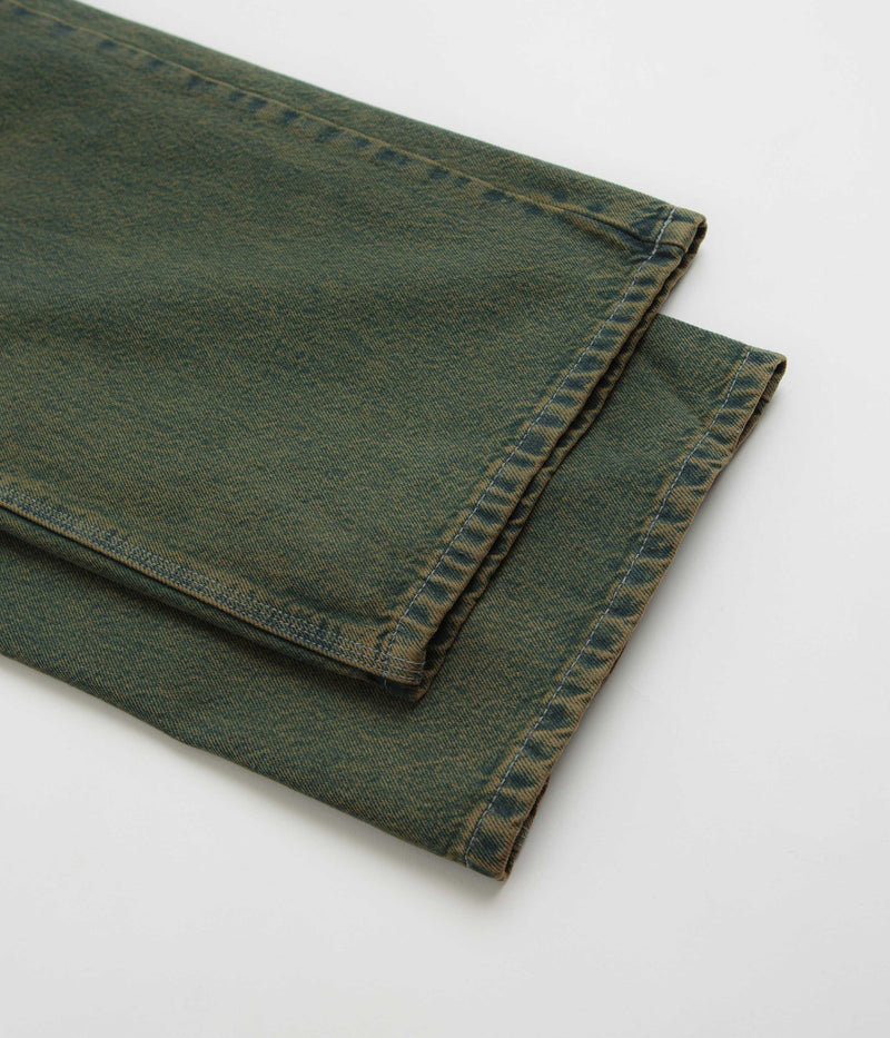 Dickies Loose Painter Jeans in Green Tone Fade