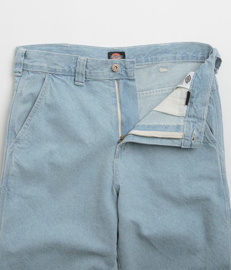 Dickies Stevensville Carpenter Jeans in Vintage Aged Blue