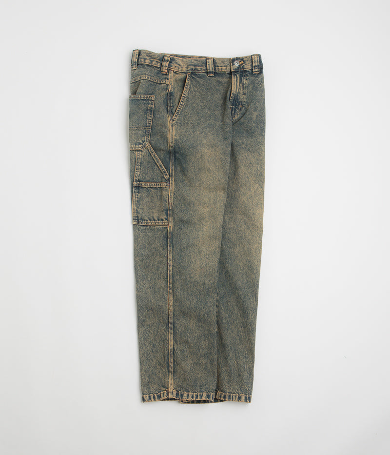Dickies Stevensville Carpenter Jeans in Yellow Fade Indigo