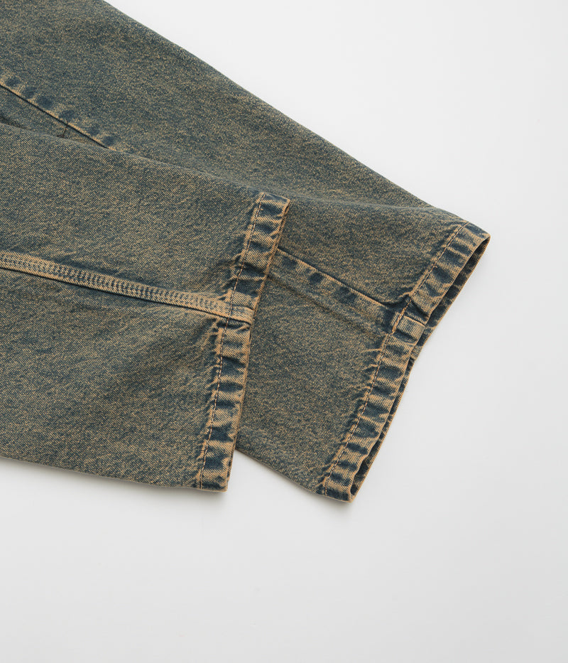 Dickies Stevensville Carpenter Jeans in Yellow Fade Indigo