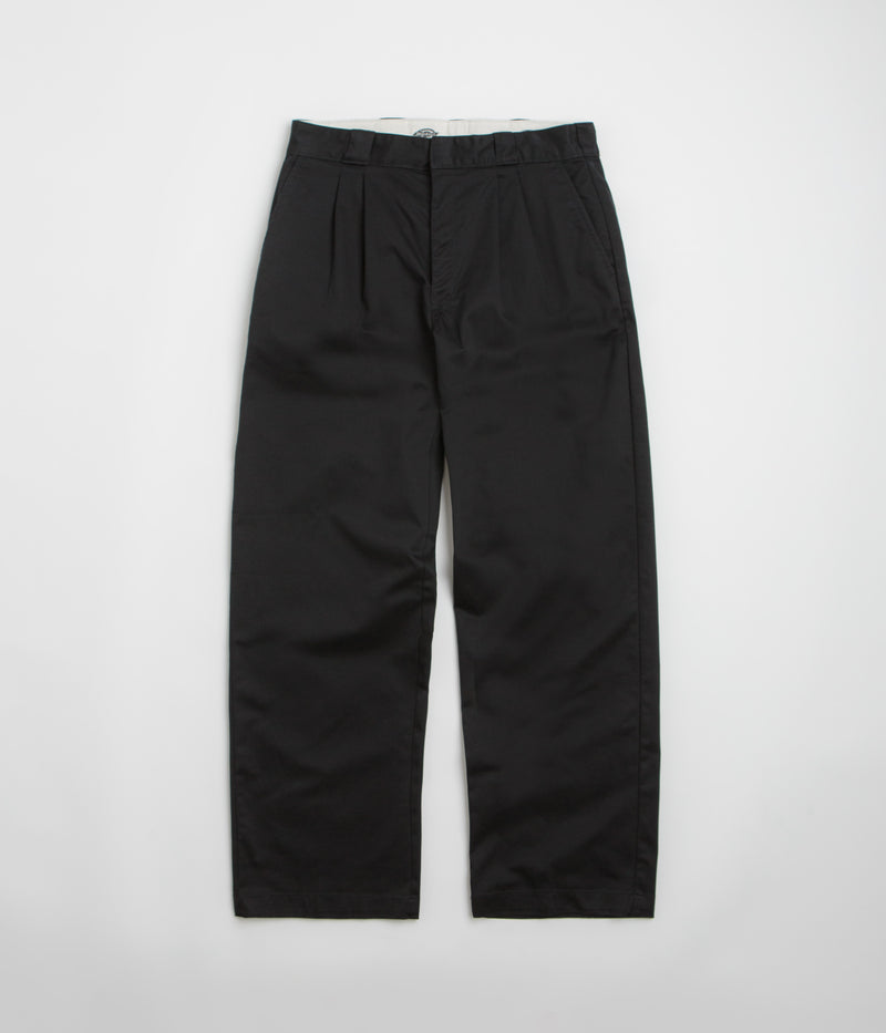 Dickies Unionville Pleated Work Pants in Black
