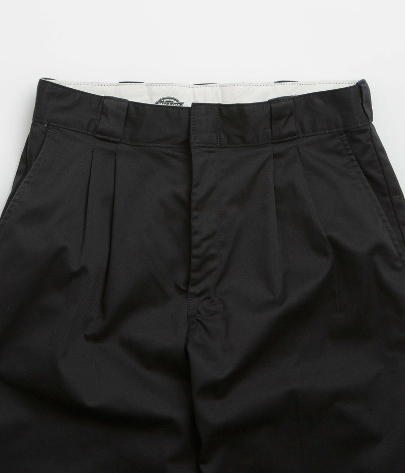 Dickies Unionville Pleated Work Pants in Black