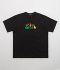 Dime Classic Cross Stitch T-Shirt in Black