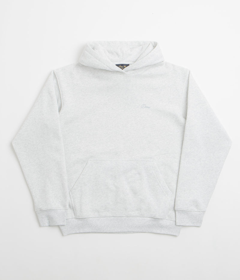 Dime Cursive Small Logo Hoodie in Ash