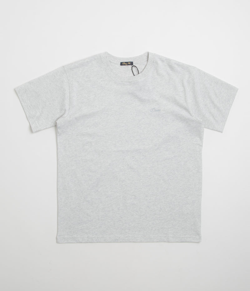 Dime Cursive Small Logo T-Shirt in Ash