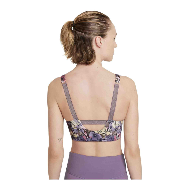 Dri-FIT Swoosh Women's Medium-Support 1-Piece Pad Floral Sports Bra