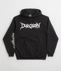 Dungeon Chain Logo Hoodie in Black and White