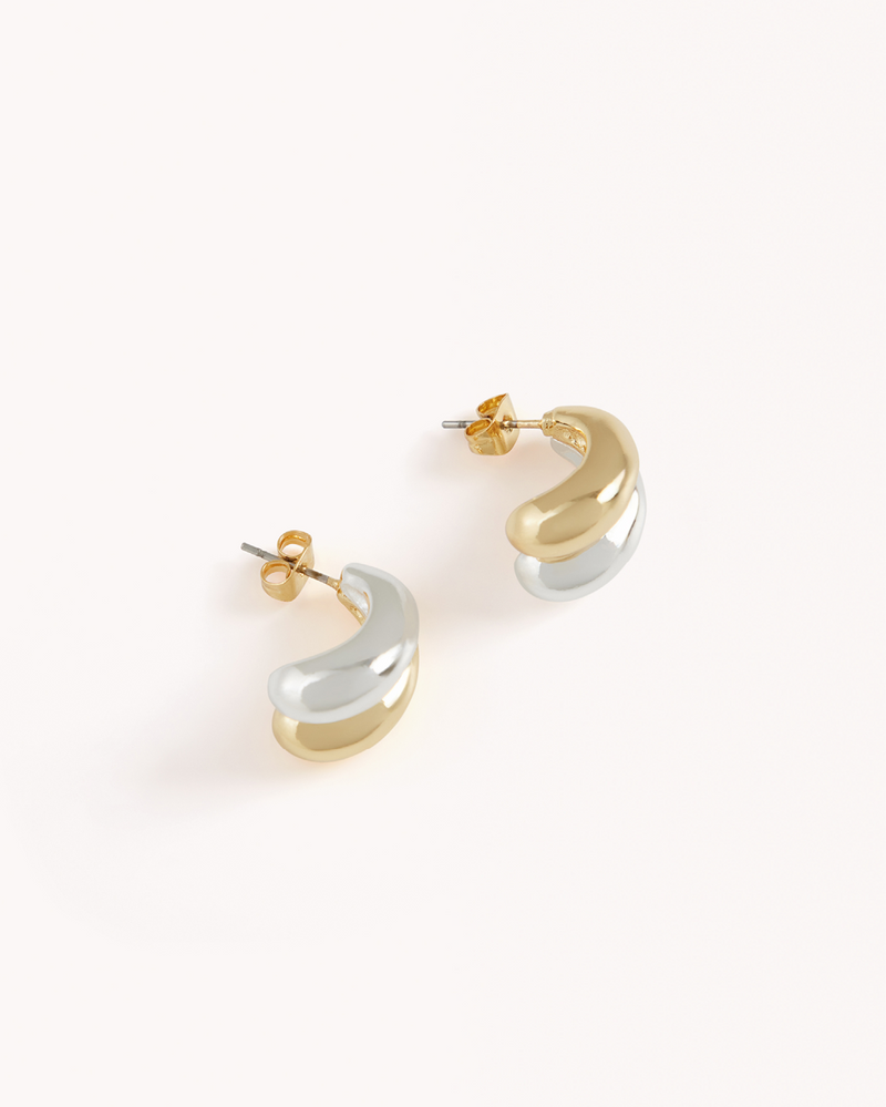 ELARA EARRINGS - GOLD PLATED18K-STERLING SILVER-JEWELLERY-Billini-Billini