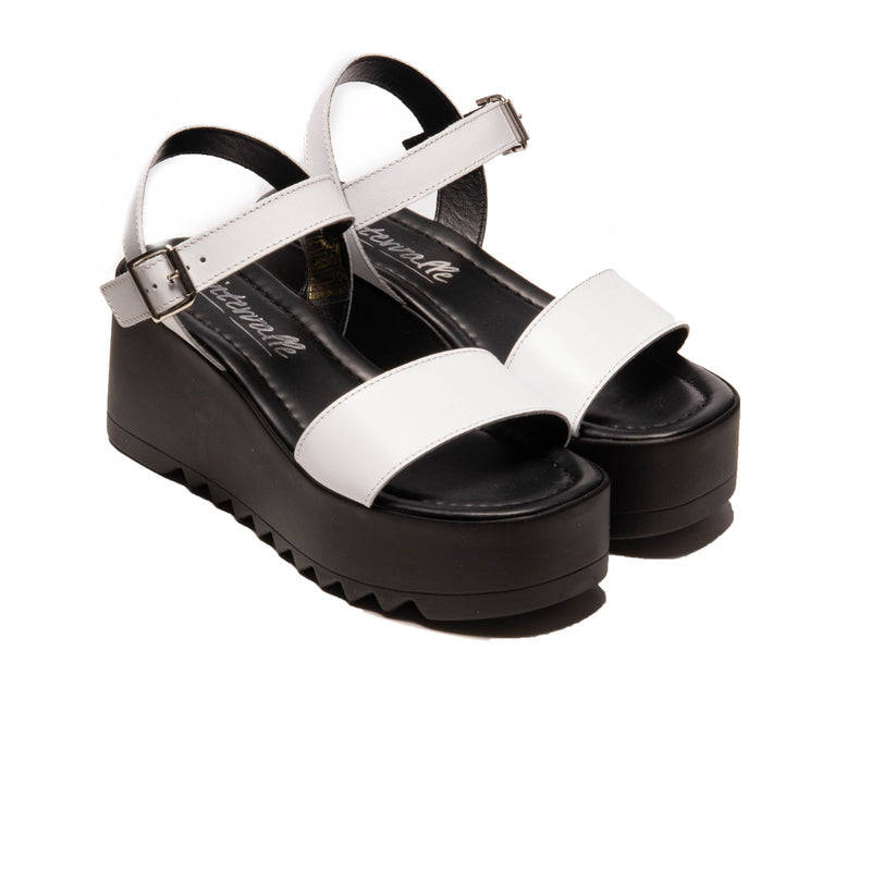 Emmie White Leather (4858674282576)