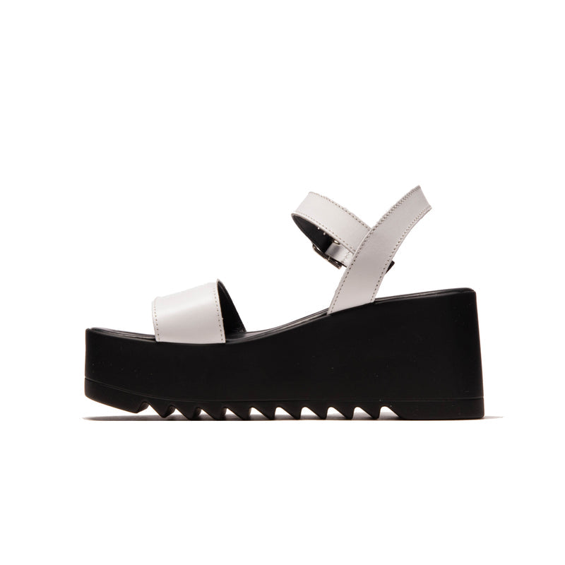 Emmie White Leather (4858674282576)