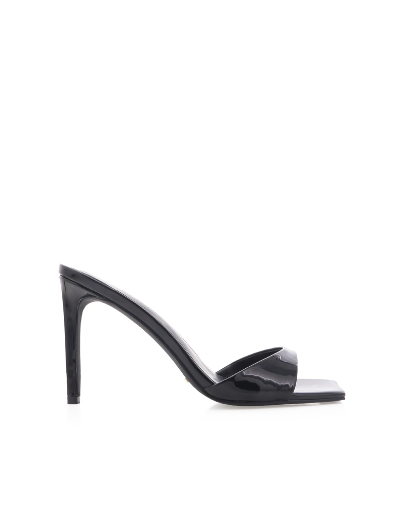 ESMERALDA - BLACK PATENT-Heels-Billini-Billini