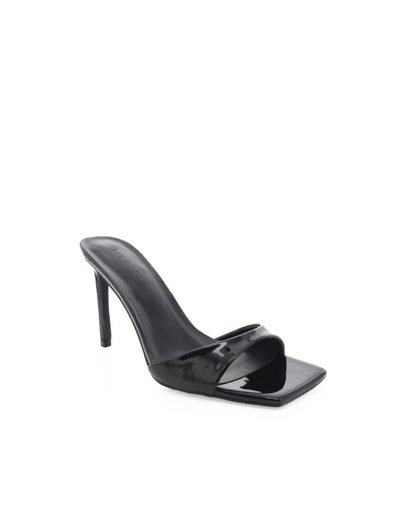 ESMERALDA - BLACK PATENT-Heels-Billini-Billini