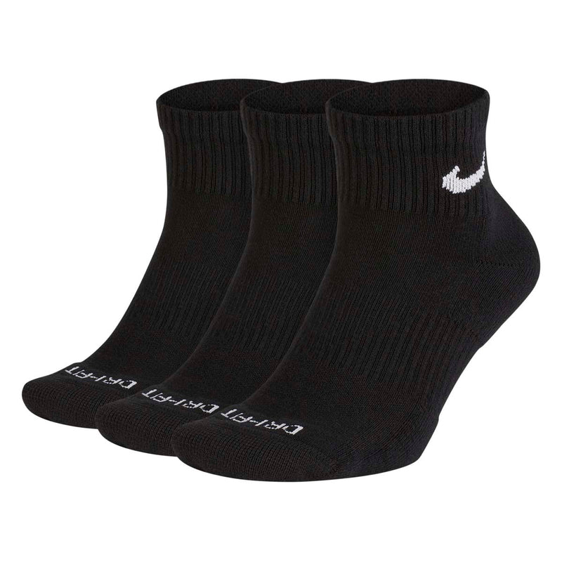 Everyday Plus Cushioned Training Ankle Socks (3 Pairs)