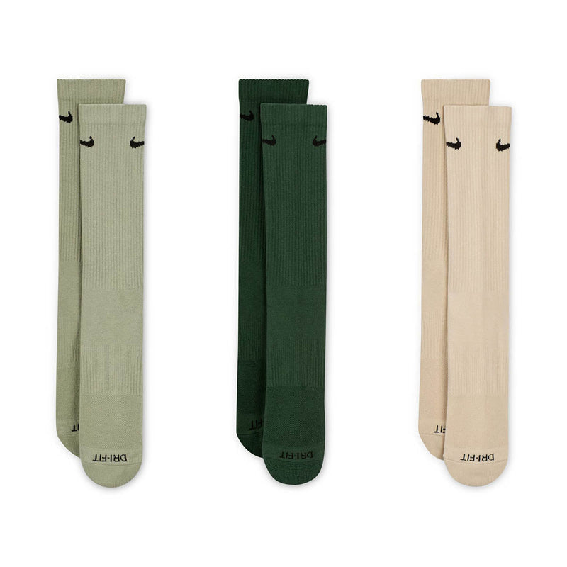 Everyday Plus Cushioned Training Crew Socks (3 Pairs)