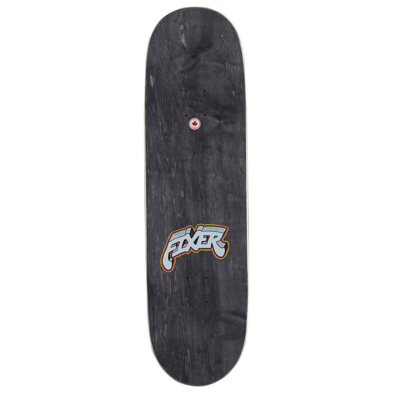 Fixer Ray Custom Popsicle Shape Skateboard Deck - 9.00"