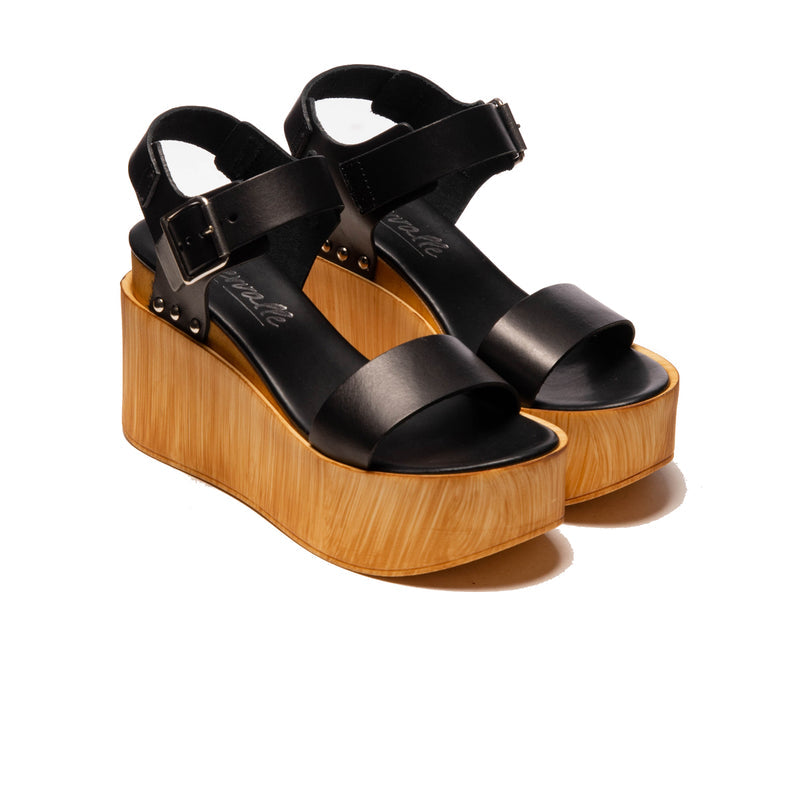 Fleur Black Leather (6571945132112)