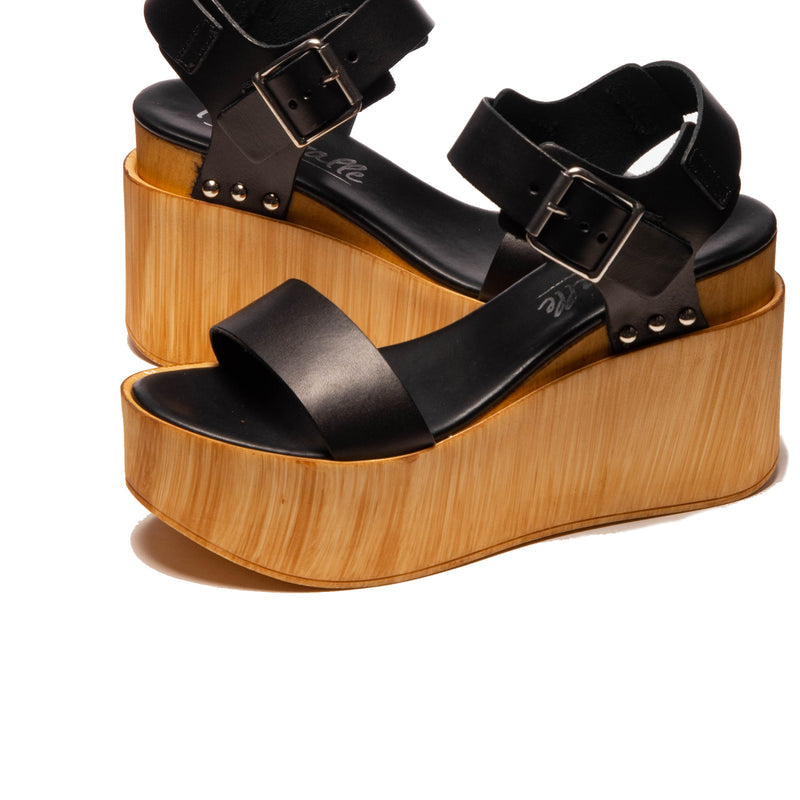 Fleur Black Leather (6571945132112)