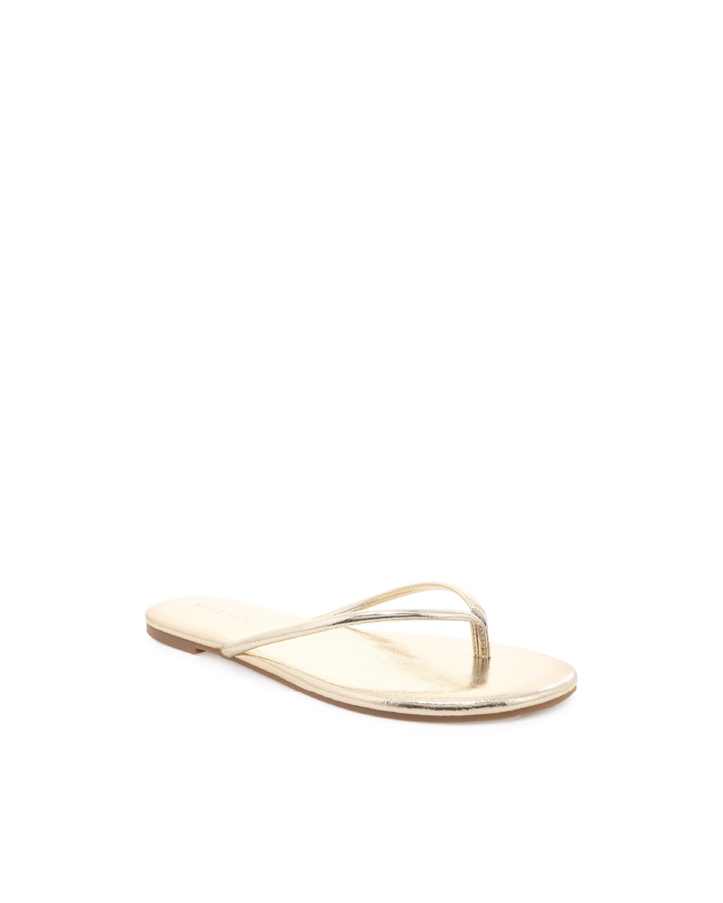 FLOWER - GOLD METALLIC-Sandals-Billini-Billini