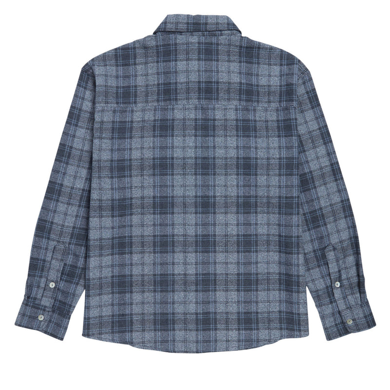Fucking Awesome Bruce's Flannel Shirt - Blue/Navy