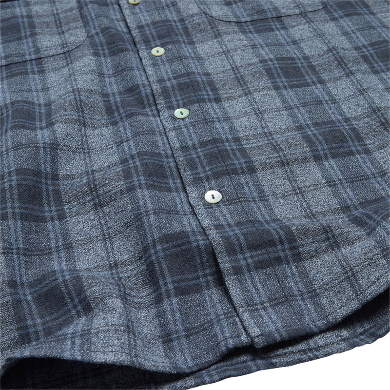 Fucking Awesome Bruce's Flannel Shirt - Blue/Navy