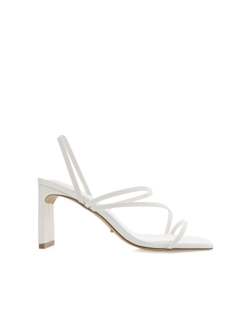 GENNA WIDE FIT - WHITE-Heels-Billini-Billini
