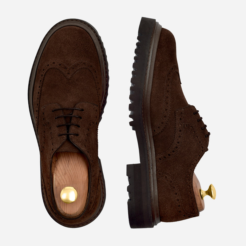 Gibson Wingtips - Suede - Men's