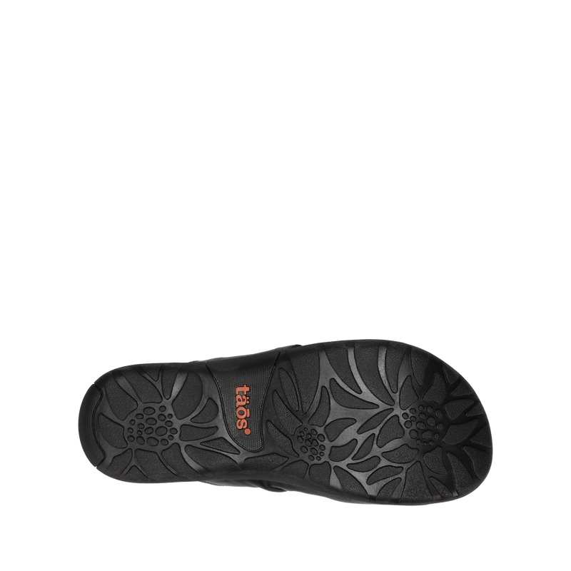 Outsole image of Taos Footwear Gift 2 Black Size 6