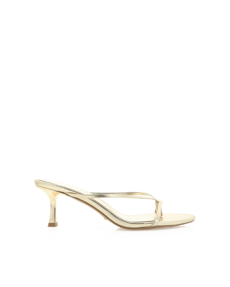 GILLIE - GOLD METALLIC-Heels-Billini-Billini