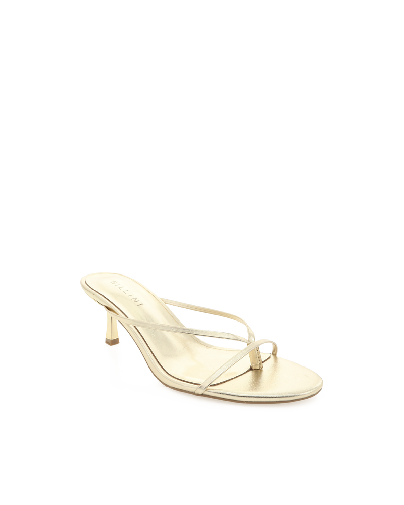 GILLIE - GOLD METALLIC-Heels-Billini-Billini