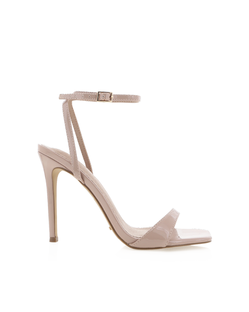 GLAM - LATTE PATENT-Heels-Billini-Billini