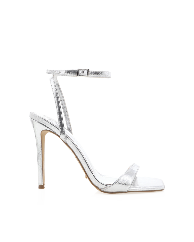 GLAM - SILVER METALLIC-Heels-Billini-Billini