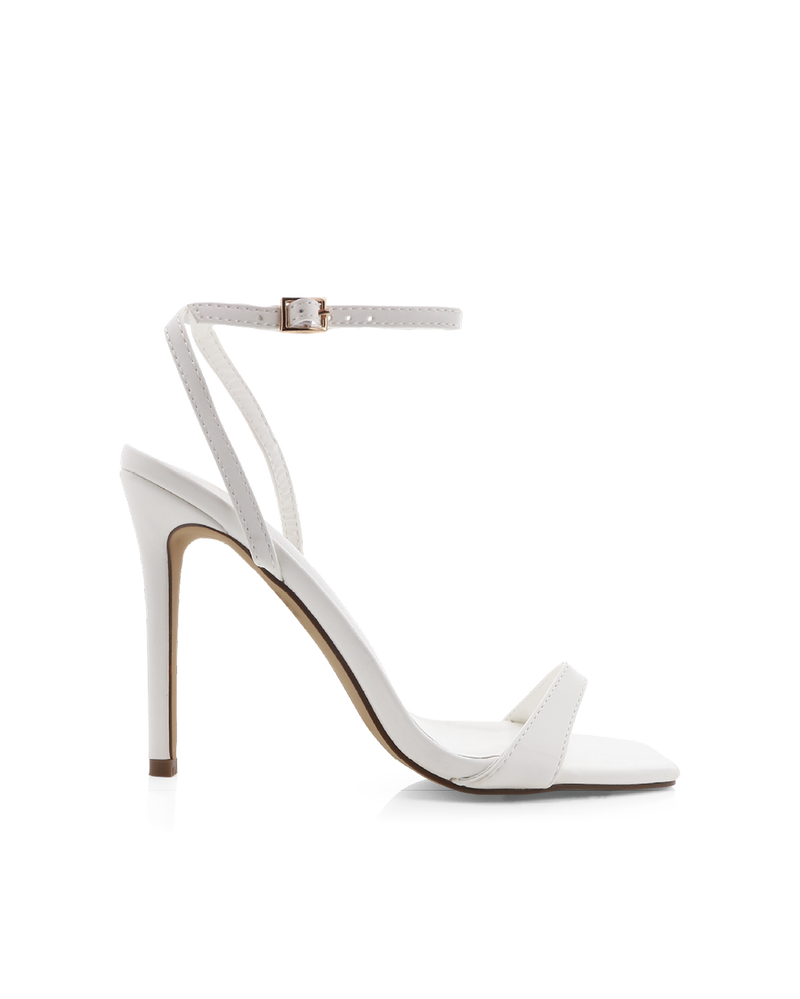 GLAM - WHITE-Heels-Billini-Billini