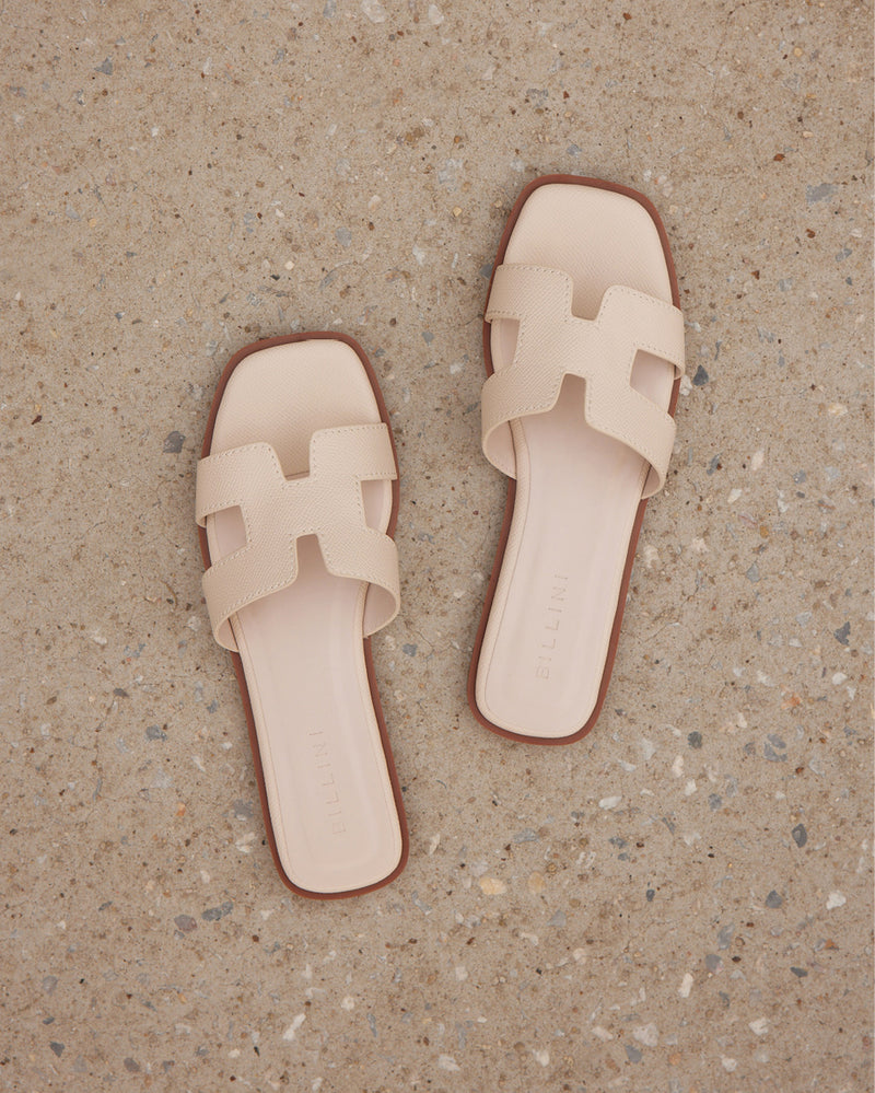 GORDY WIDE FIT - LIGHT BEIGE-Sandals-Billini-Billini