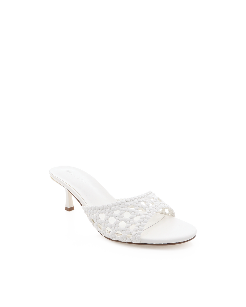 GWYNDA - WHITE-Heels-Billini-Billini