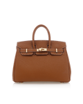HAMPTON HANDLE BAG - TAN PEBBLE-Handbags-Billini-Billini