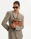 HARIETTE HANDLE BAG - TAN-Handbags-Billini-Billini