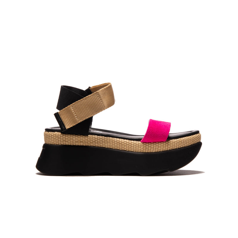 Heart Fuschia Multi Leather (6575048360016)