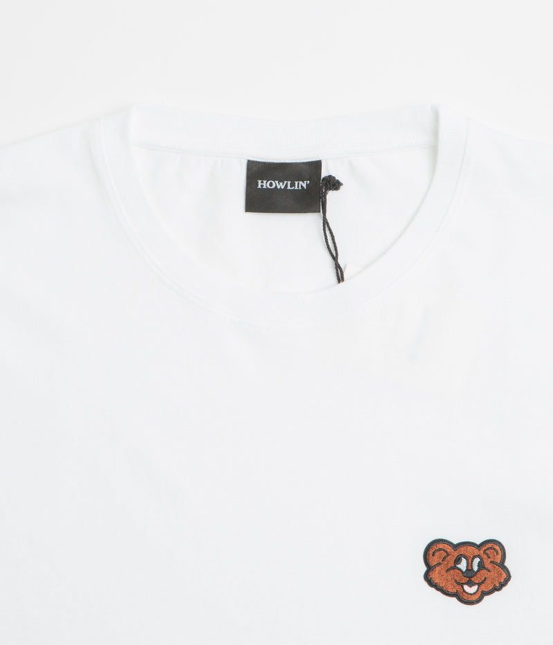 Howlin' Shaggy Bear T-Shirt in White