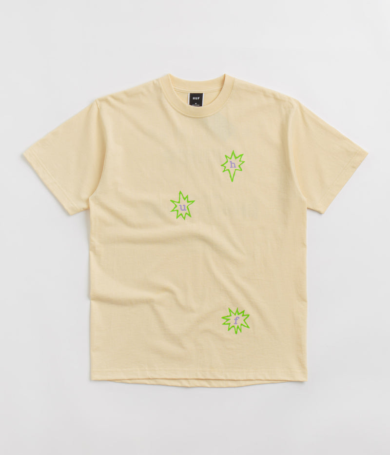 HUF Enlightenment Center T-Shirt in Wheat