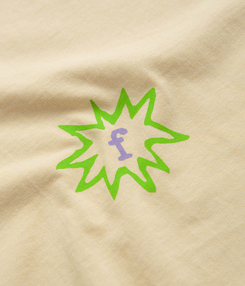 HUF Enlightenment Center T-Shirt in Wheat