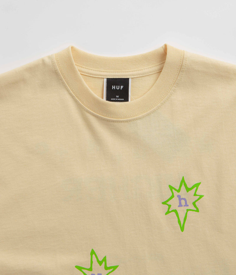 HUF Enlightenment Center T-Shirt in Wheat