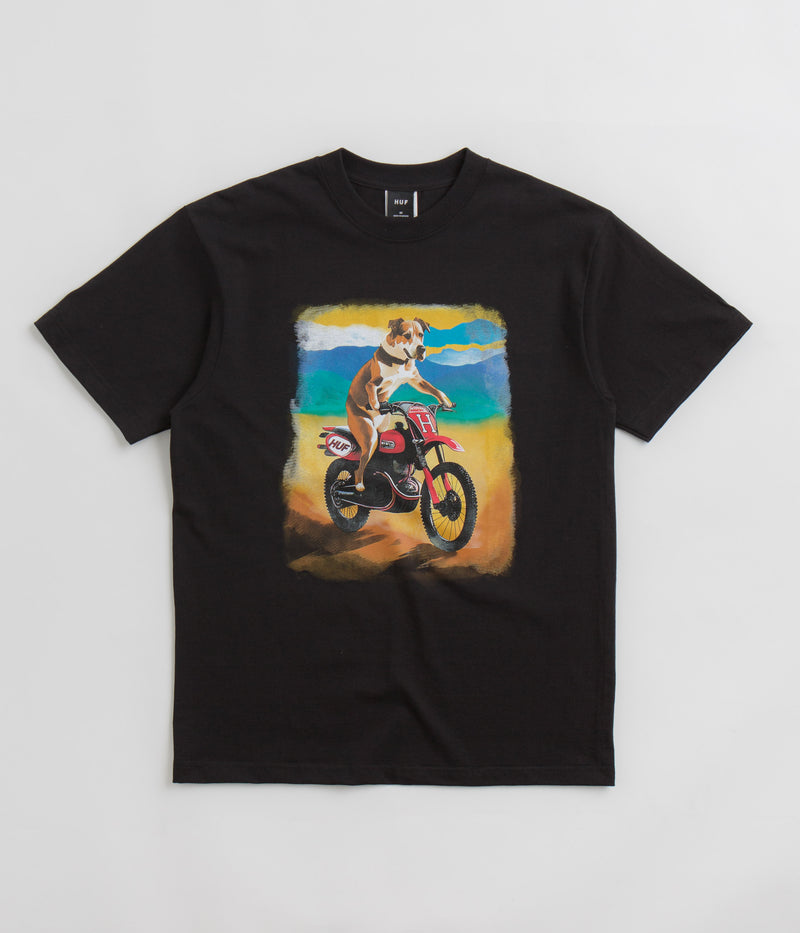 HUF Road Dog T-Shirt in Black