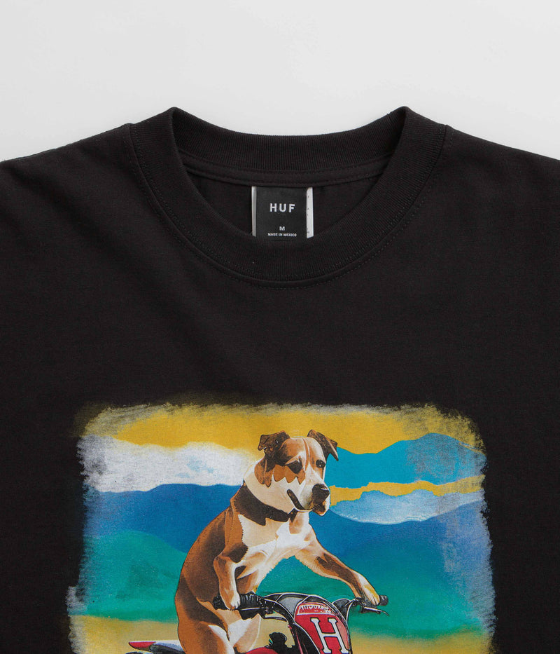 HUF Road Dog T-Shirt in Black