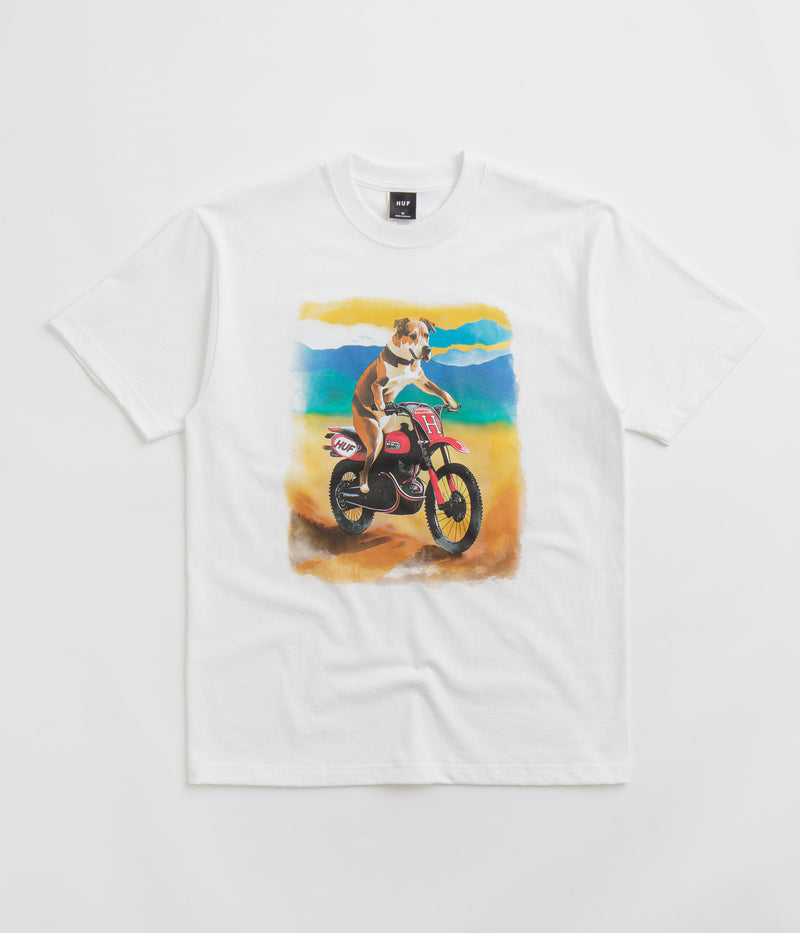 HUF Road Dog T-Shirt in White