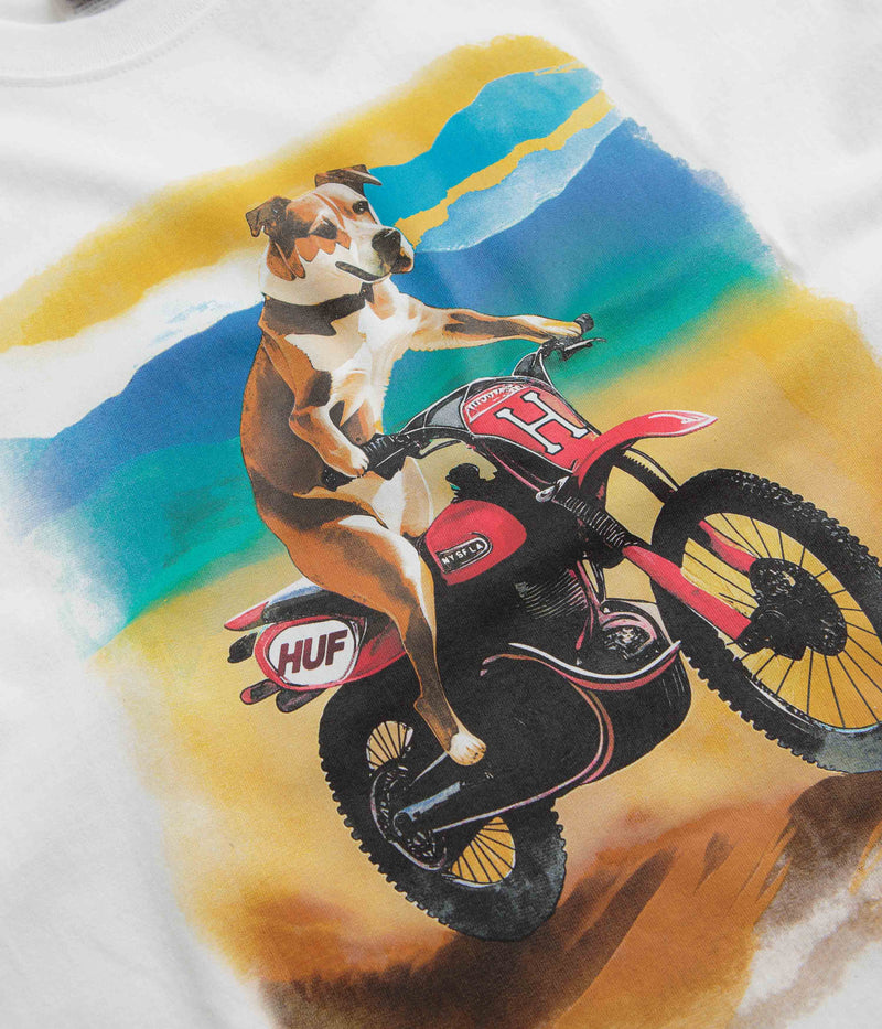 HUF Road Dog T-Shirt in White