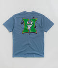 HUF Sassy H T-Shirt in Slate Blue