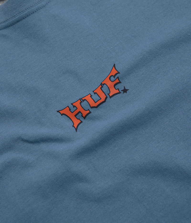HUF Sassy H T-Shirt in Slate Blue