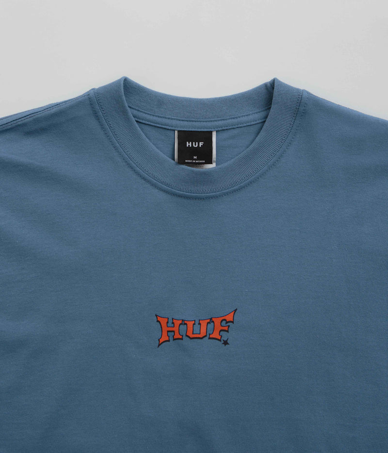 HUF Sassy H T-Shirt in Slate Blue